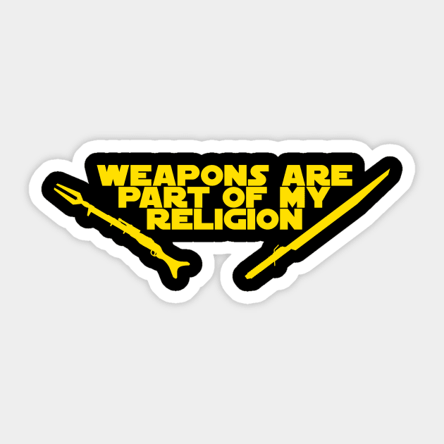 Weapons Sticker by TSOL Games